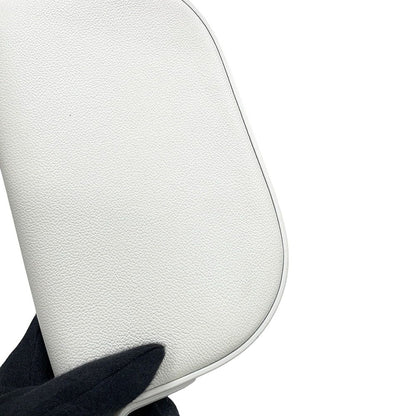 Tiffany & Co Shoulder Bag T Deco Leather White — view 9