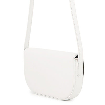 Tiffany & Co Shoulder Bag T Deco Leather White — view 2