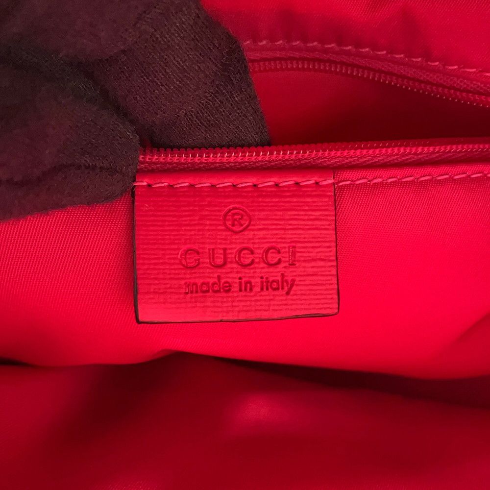 Gucci Backpack Flower Print Children's GG Supreme Leather Kids Kim Seungyoung — view 8