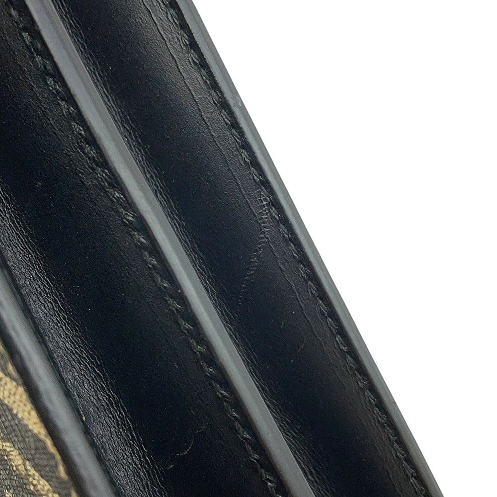 Gucci Shoulder Bag GG Carre Leather Sherry Bi Black — view 8