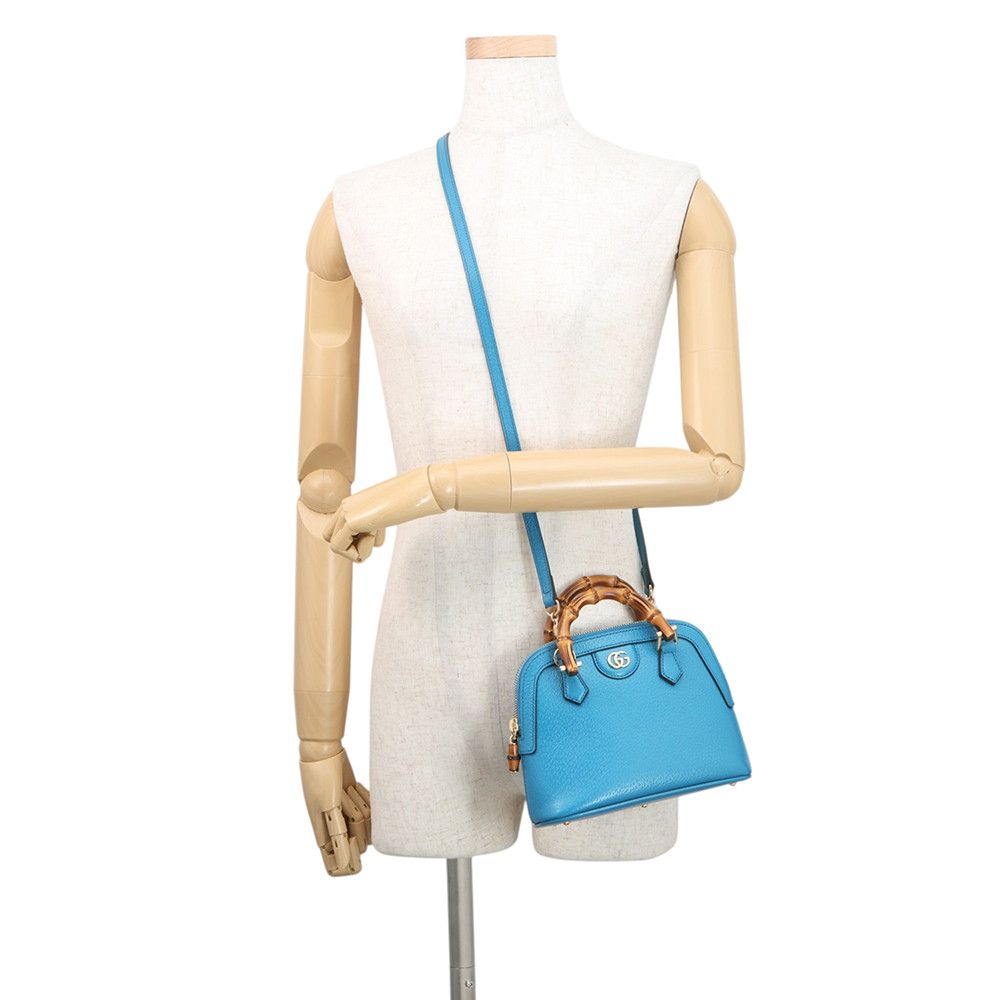 Gucci Diana Bamboo Mini Leather 2-Way Shoulder — view 5