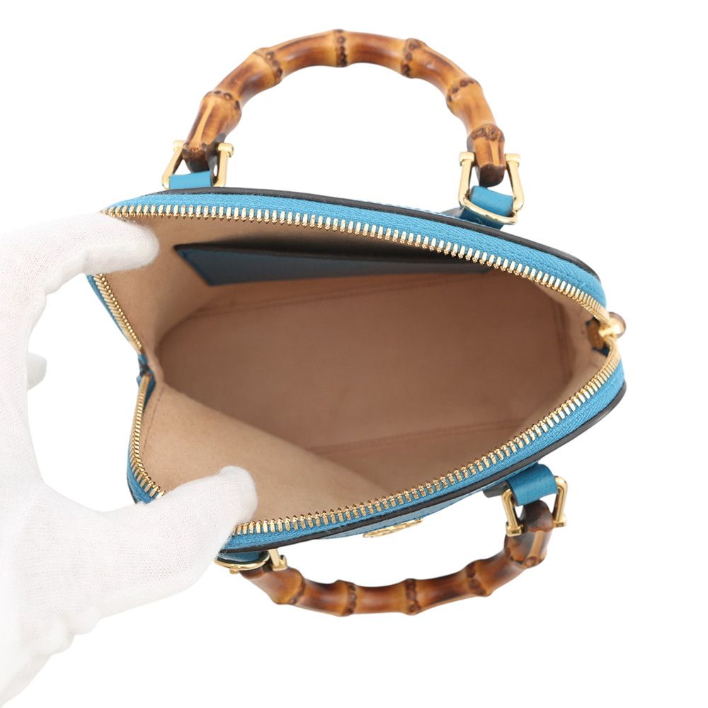 Gucci Diana Bamboo Mini Leather 2-Way Shoulder — view 6