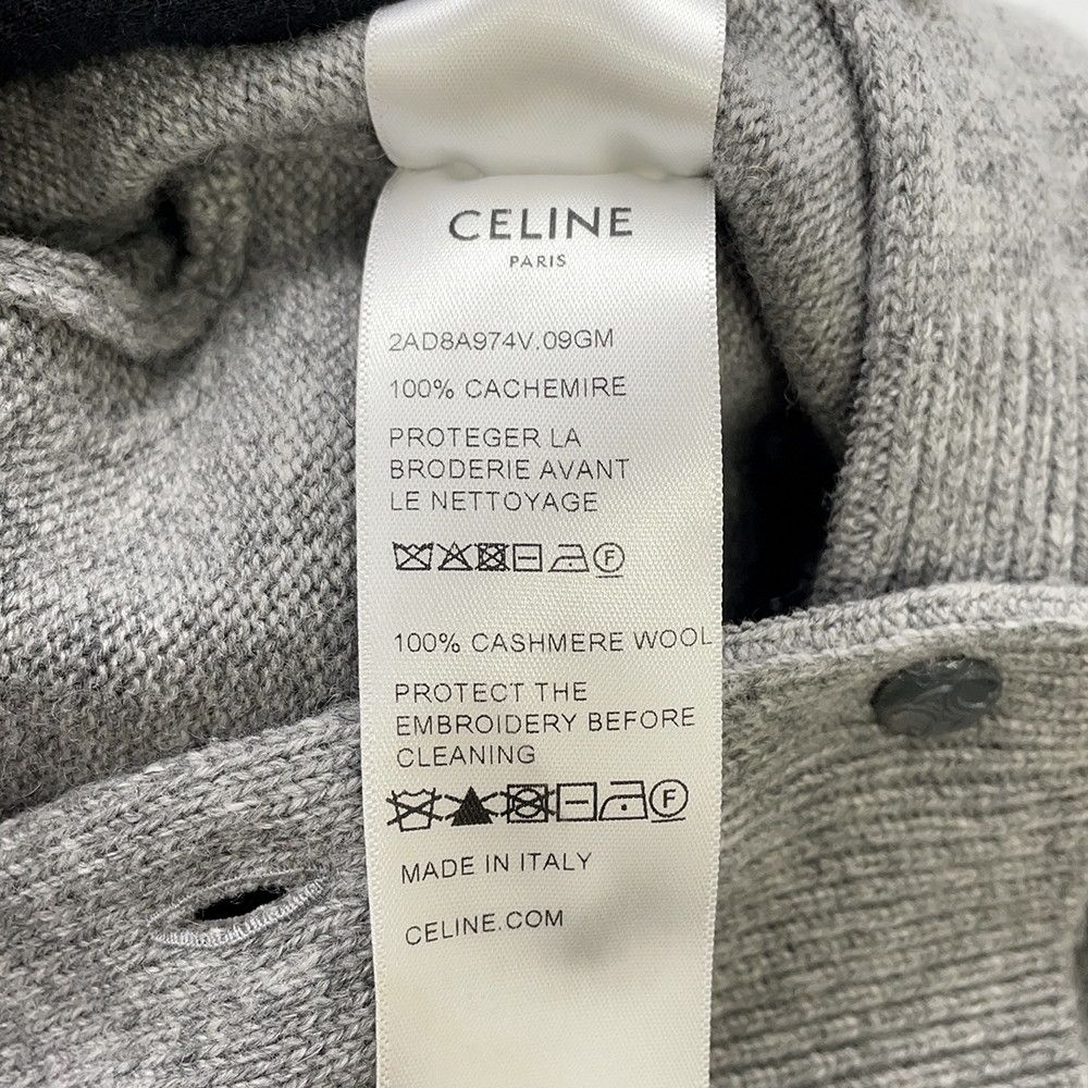 Celine Cardigan Rhinestone Cashmere XS — view 9