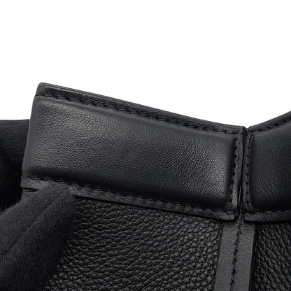 Fendi Shoulder Bag Origami Mini Leather 2-Way Black — view 9