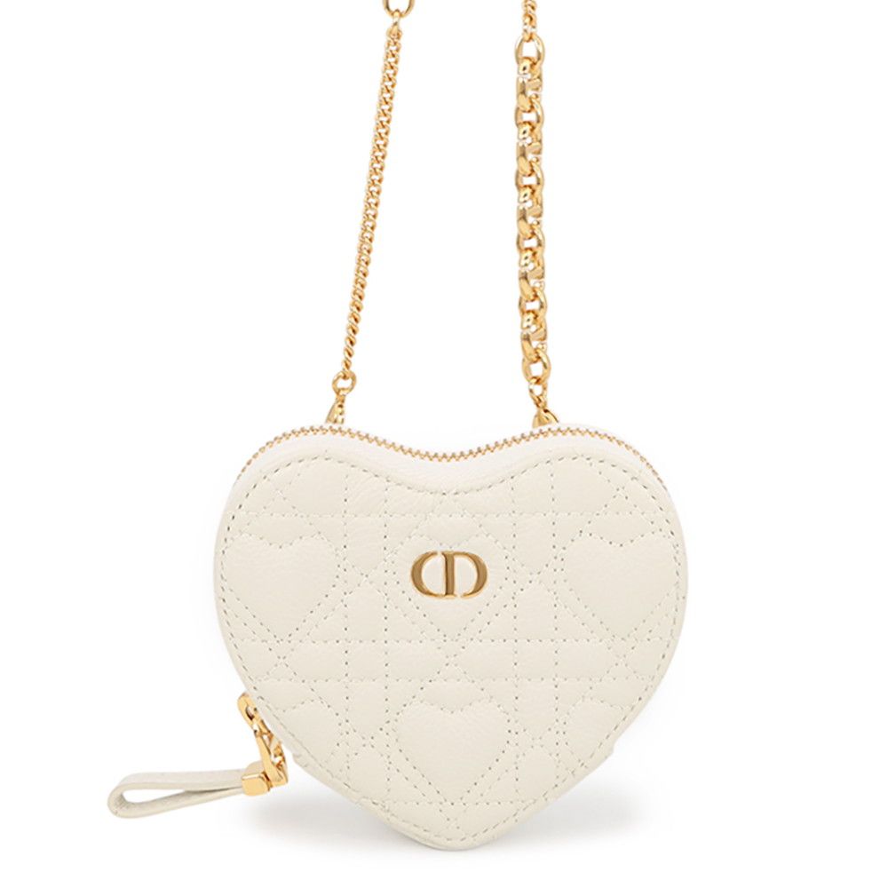 Dior Chain Shoulder Pouch Amour Caro Cuffleather