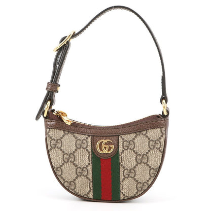 Gucci Ophidia Mini Bag GG Supreme Leather Pouch