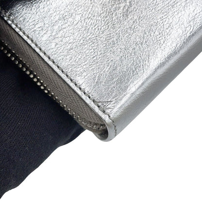 Saint Laurent Paris Wallet YSL Logo Leather — view 5
