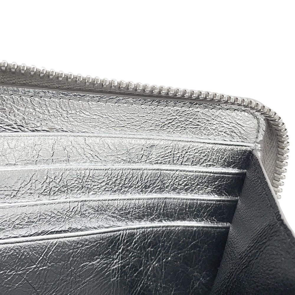 Saint Laurent Paris Wallet YSL Logo Leather — view 8