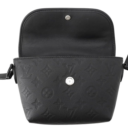 Louis Vuitton Shoulder Bag Monogram Shadow Pulse Wearable Wallet Black — view 6