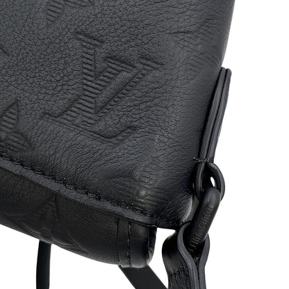 Louis Vuitton Shoulder Bag Monogram Shadow Pulse Wearable Wallet Black — view 7