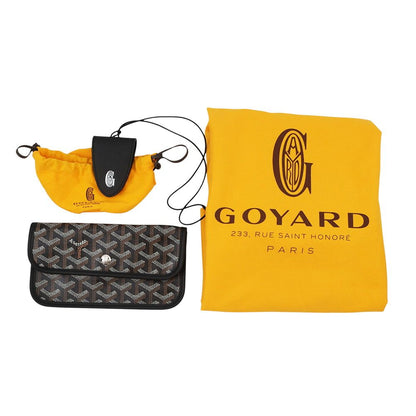 Goyard Tote Saint Louis PM Leather Black with Pouch — view 7