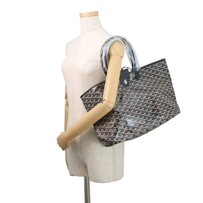 Goyard Tote Saint Louis PM Leather Black with Pouch — view 4