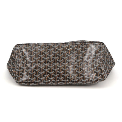 Goyard Tote Saint Louis PM Leather Black with Pouch — view 3