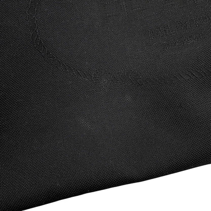 Prada Handbag Logo Jacquard Canvas 2-Way Shoulder Black — view 8