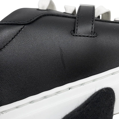 Hermes Sneakers Day Kelly Buckle Leather 37.5 Shoes Black — view 5