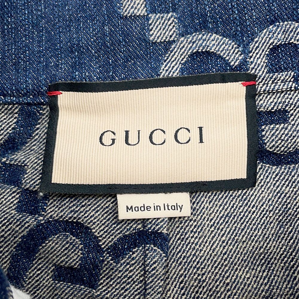 Gucci Pants GG Denim Shorts Cotton 42 — view 8