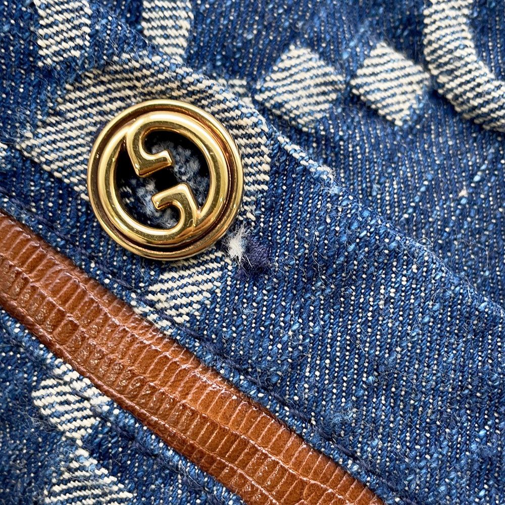 Gucci Pants GG Denim Shorts Cotton 42 — view 7