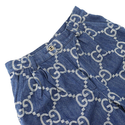 Gucci Pants GG Denim Shorts Cotton 42 — view 3