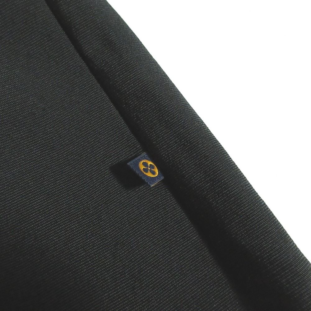 Louis Vuitton Knit Sleeve Neck Dress M Black — view 6