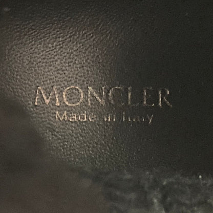 Moncler Ginette Stivale Knit Short Boots 36 Black — view 9