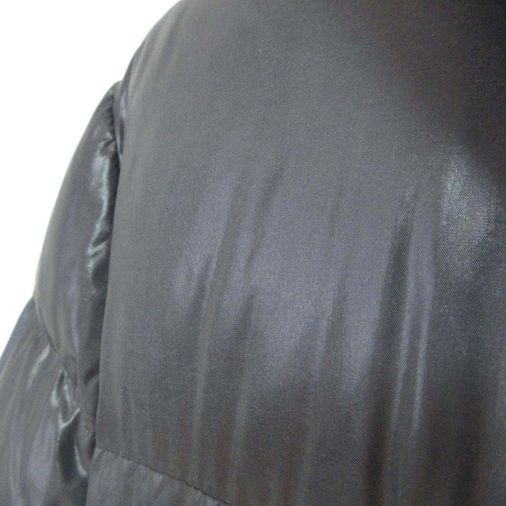 Moncler Joinville Long Down Coat 2 Gray — view 3