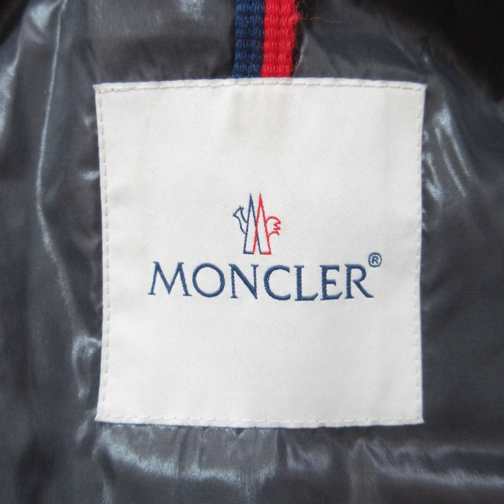 Moncler Joinville Long Down Coat 2 Gray — view 6