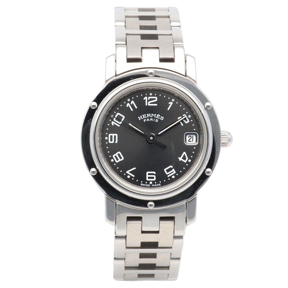 Hermes Clipper Watch Stainless Steel Quartz — view 8