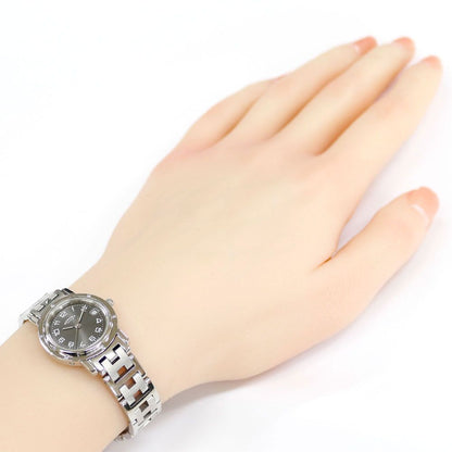Hermes Clipper Watch Stainless Steel Quartz — view 2