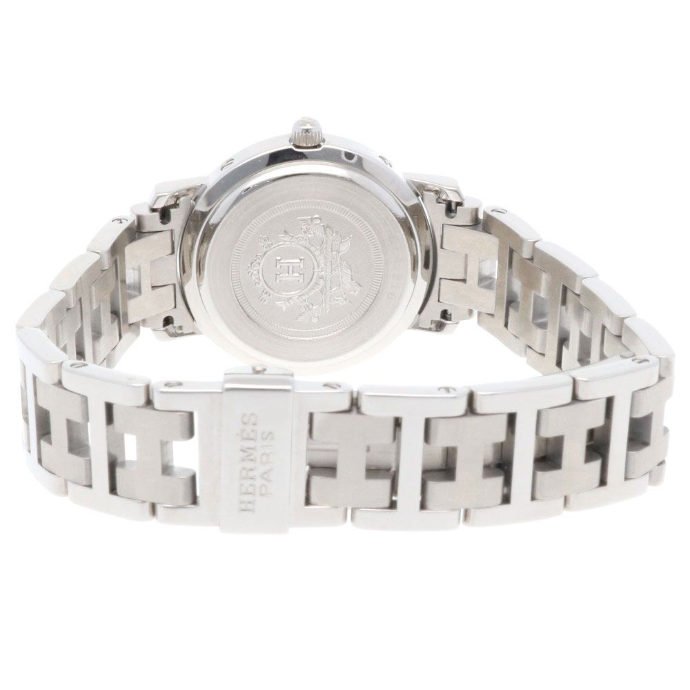 Hermes Clipper Watch Stainless Steel Quartz — view 5