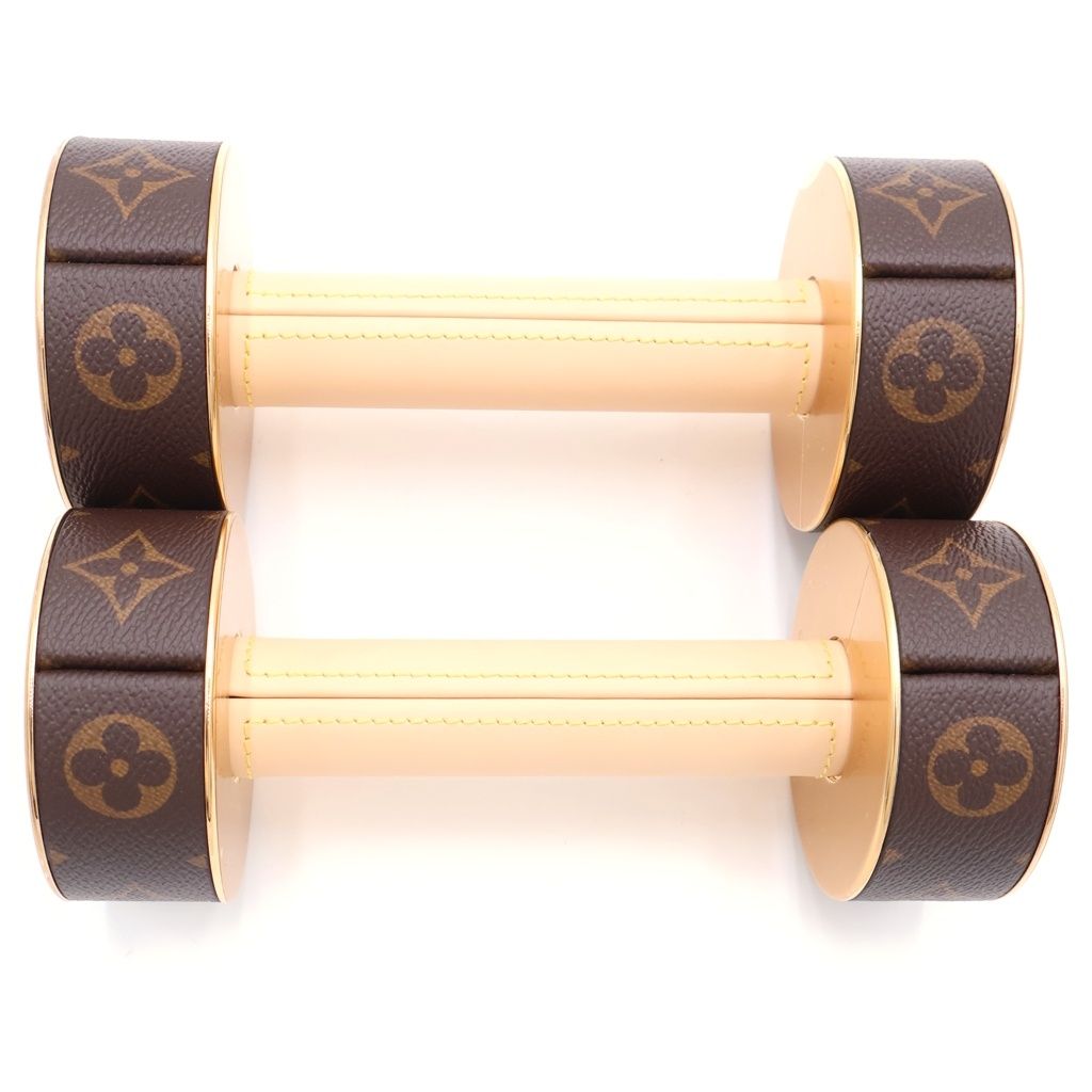 Louis Vuitton Monogram Dumbbell Set Brown Gold — view 2