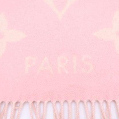 Louis Vuitton Echarpe Reykjavik Gradient Monogram Cashmere Fringe Scarf Purple — view 3