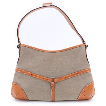 Gucci Shoulder Bag Interlocking Brown Jacquard Leather — view 2