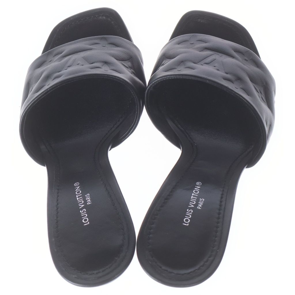 Louis Vuitton Revival Line Mule Monogram Mules Noir — view 4