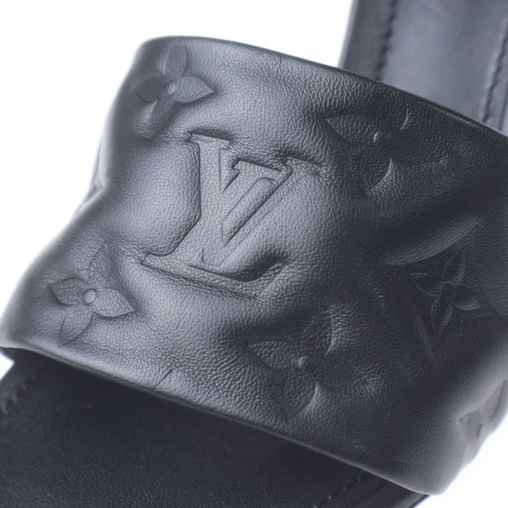 Louis Vuitton Revival Line Mule Monogram Mules Noir — view 6