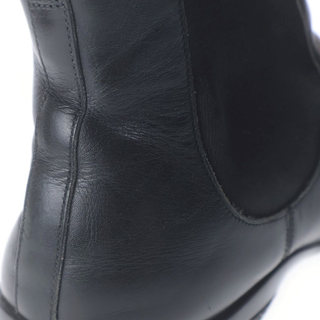 Prada Sport Leather Side Gore Boots Black — view 6