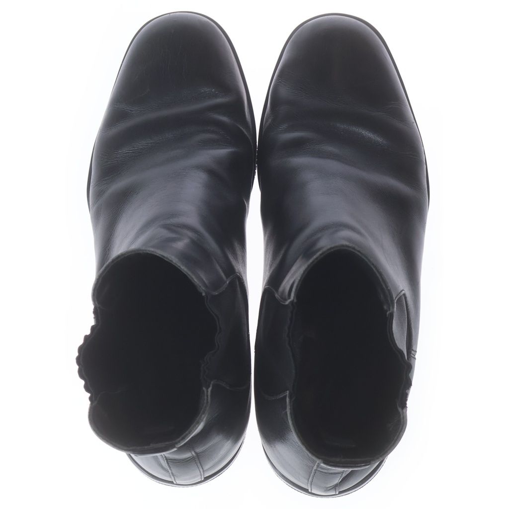 Prada Sport Leather Side Gore Boots Black — view 4