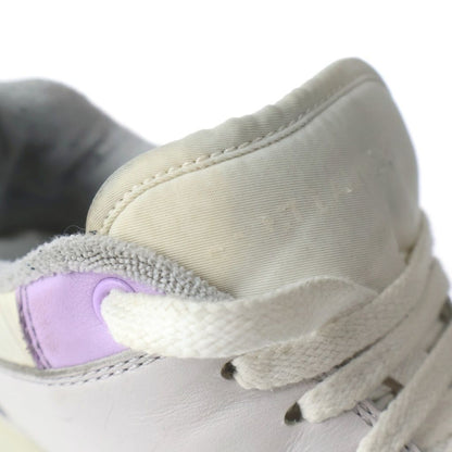 Saint Laurent Paris Bump Leather Low Cut Sneakers White — view 6
