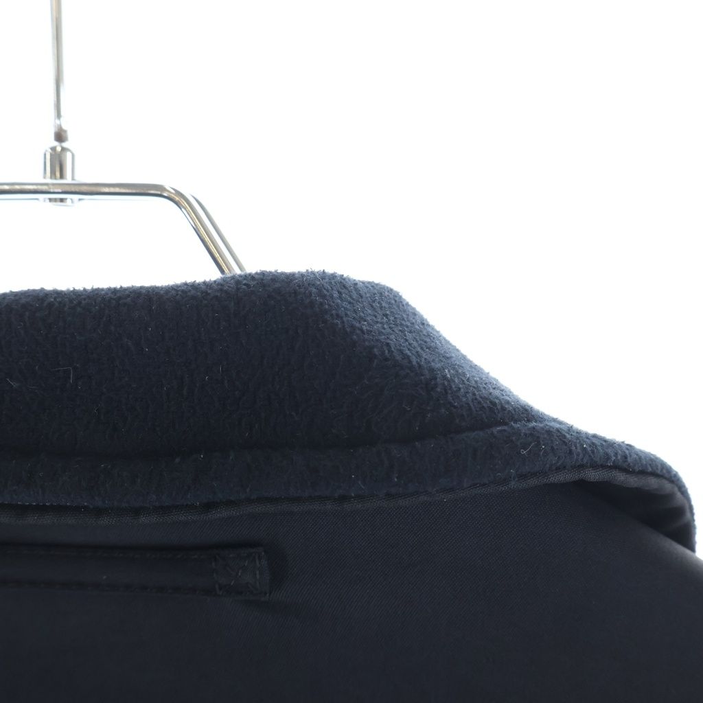 Prada Sport Nylon Fleece Lining Zip Up Stand Jacket Black — view 7