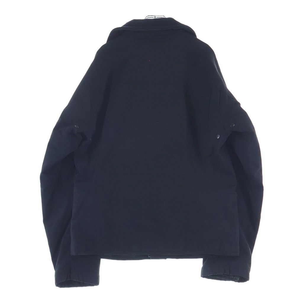Prada Sport Nylon Fleece Lining Zip Up Stand Jacket Black — view 2