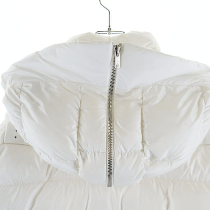 Moncler Rick Owens Cycropic Coat Cyclopic Zip Up Hooded Down Jacket White — view 4