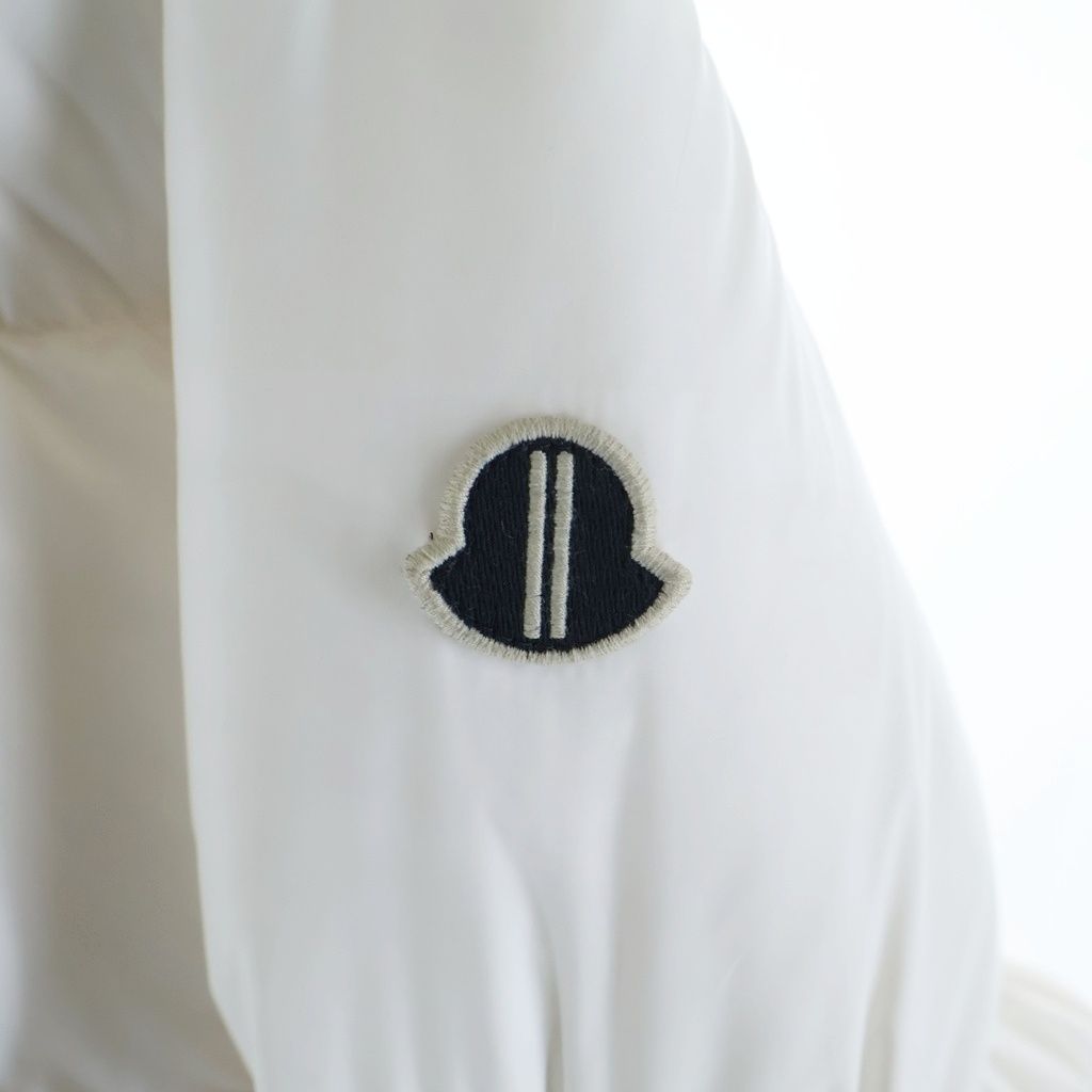 Moncler Rick Owens Cycropic Coat Cyclopic Zip Up Hooded Down Jacket White — view 5