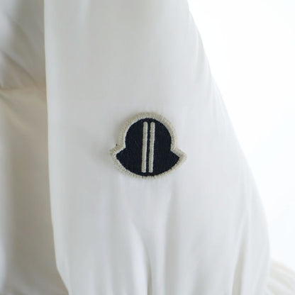 Moncler Rick Owens Cycropic Coat Cyclopic Zip Up Hooded Down Jacket White — view 5