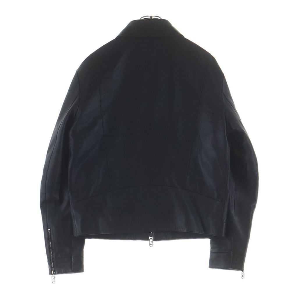 Fendi Biker Jacket Black Nappa Leather 48 — view 2