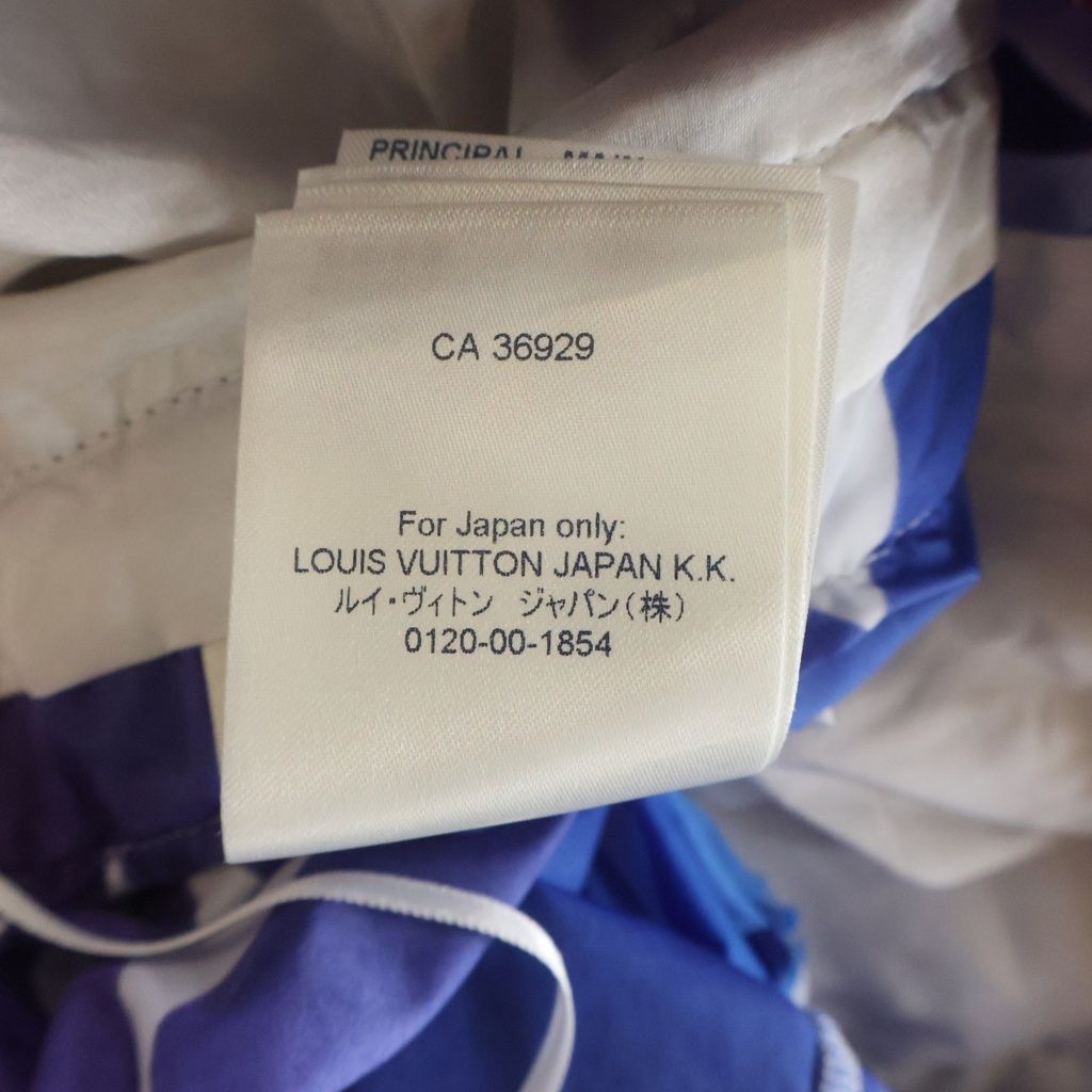 Louis Vuitton Gradient Monogram Nylon Shorts Blue — view 8