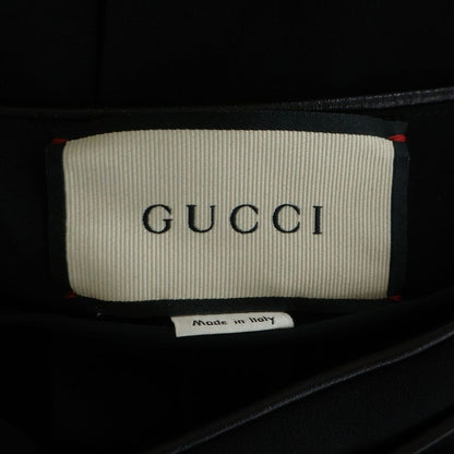 Gucci Interlocking Pleated Skirt Black 36 — view 7
