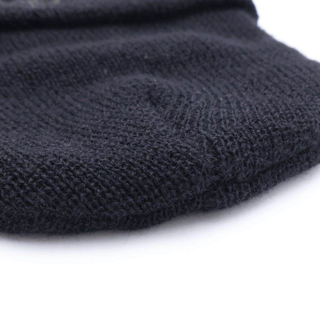 Chrome Hearts Wool Watch Cap CH Plus Embroidery Knit Cap Bi Ni Black — view 6