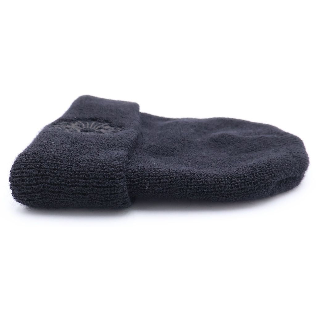 Chrome Hearts Wool Watch Cap CH Plus Embroidery Knit Cap Bi Ni Black — view 4