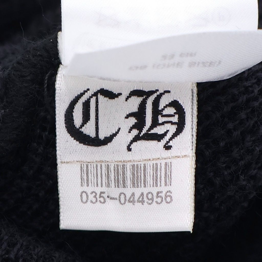 Chrome Hearts Wool Watch Cap CH Plus Embroidery Knit Cap Bi Ni Black — view 8