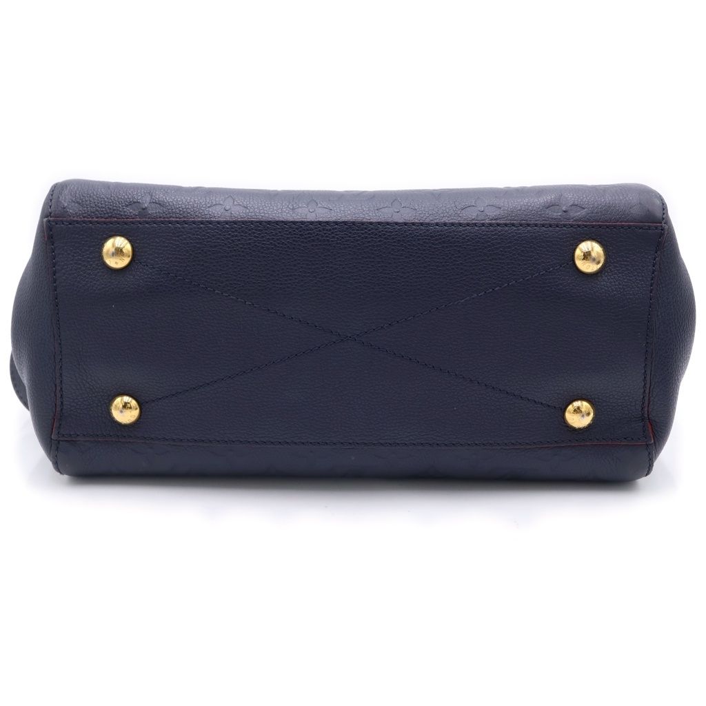 Louis Vuitton Monogram Empreinte Montaigne 2-Way Shoulder Bag Marine — view 4