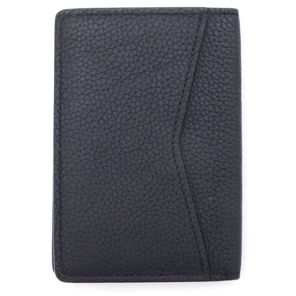 Louis Vuitton Aerogram Organizer Posh Leather Card Case Black — view 2